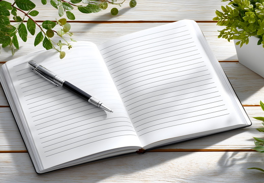 wuestenigel_top-down_view_of_white_wooden_desk_with_open_notebo_a1db3b14-0461-4e70-a5d8-7fd42ff2eea8